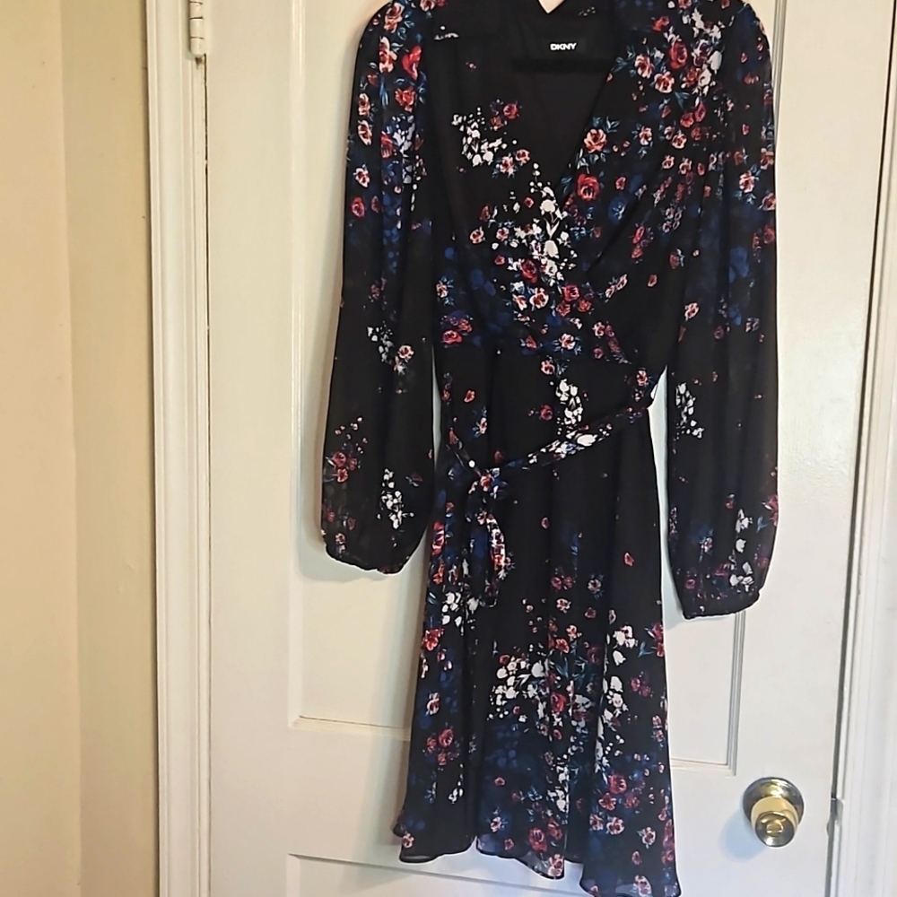 DKNY Floral Dress